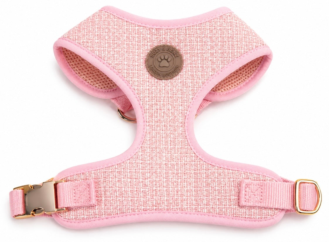 Luxury Tweed Dog Harness, The Chelsea Collection by Suzy & Benz London