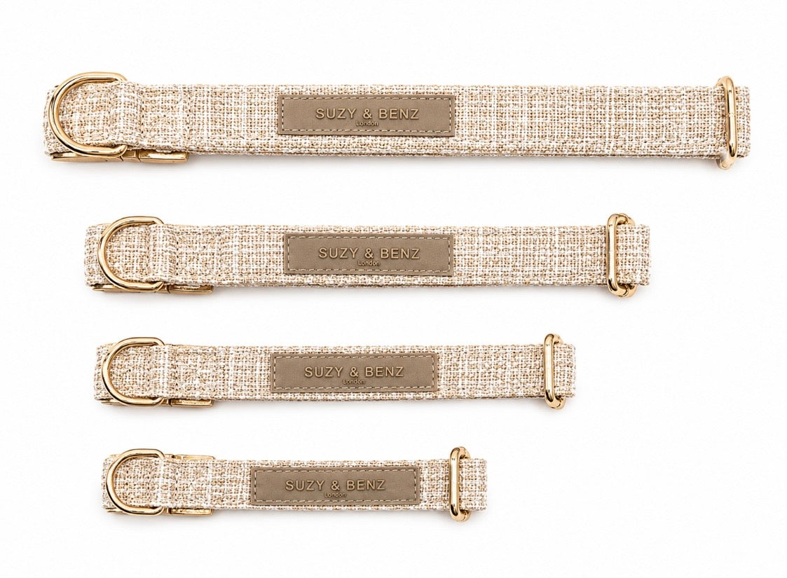 The Chelsea Collection - Luxury Tweed Dog Collar