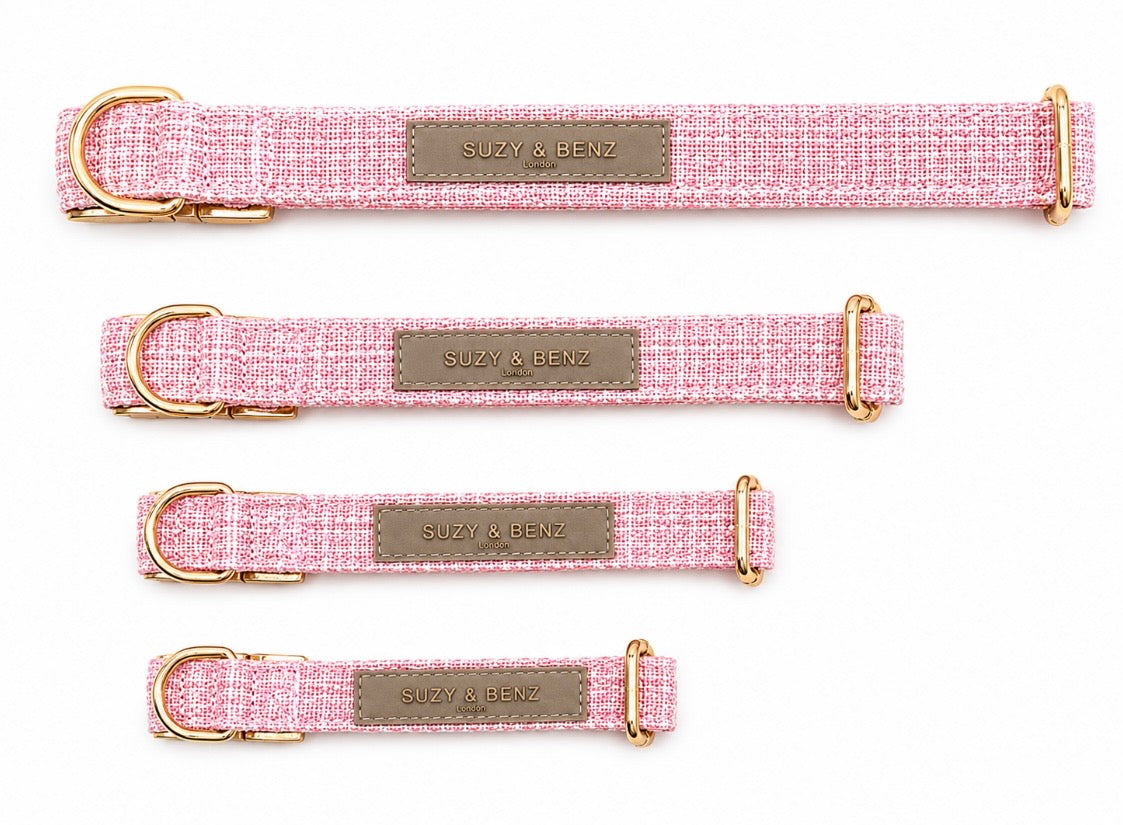 The Chelsea Collection - Luxury Tweed Dog Collar