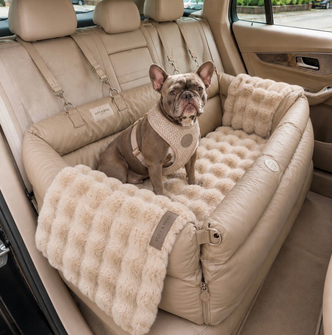 XL Luxury Dog Car Seat & Sofa Bed